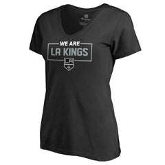 Los Angeles Kings Women's Iconic Collection V-Neck T-Shirt Outlet