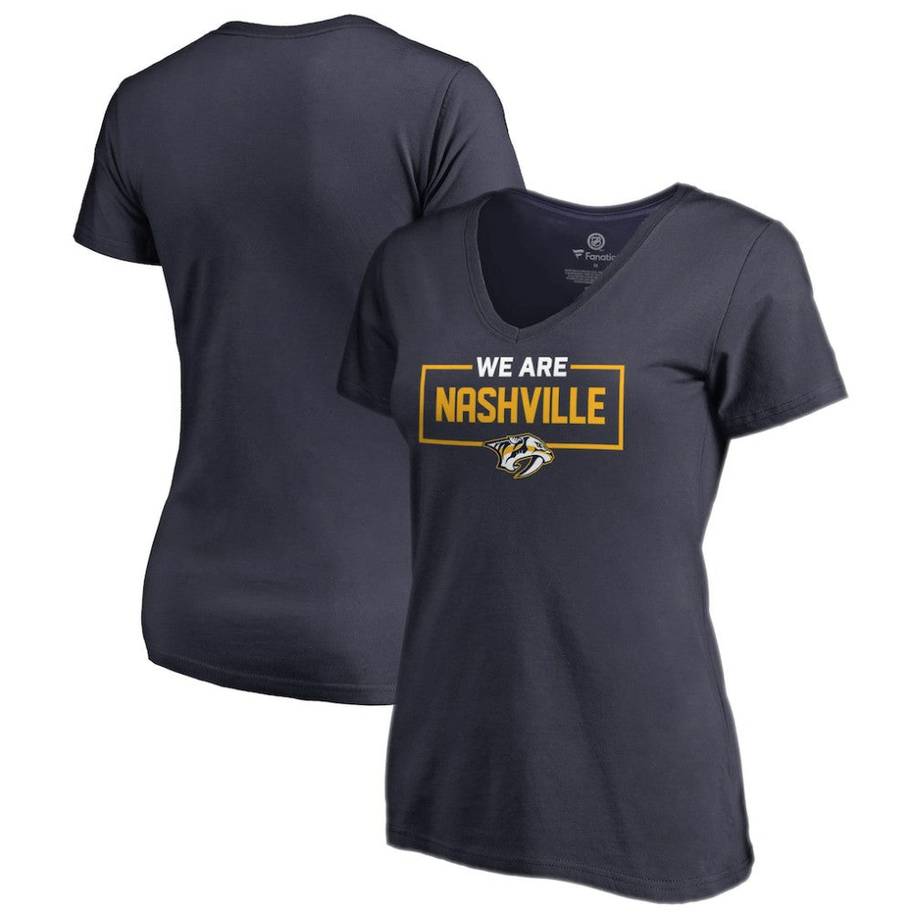 Nashville Predators Women's Iconic Collection V-Neck T-Shirt Discount