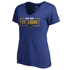 St. Louis Blues Women's Iconic Collection V-Neck T-Shirt Discount