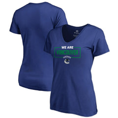 Vancouver Canucks Women's Iconic Collection V-Neck T-Shirt Sale