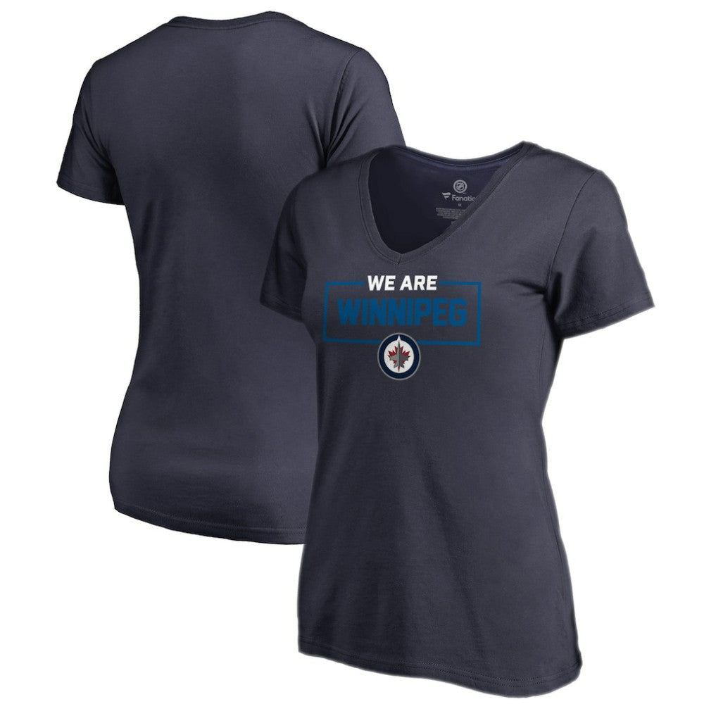 Winnipeg Jets Women's Iconic Collection V-Neck T-Shirt Sale