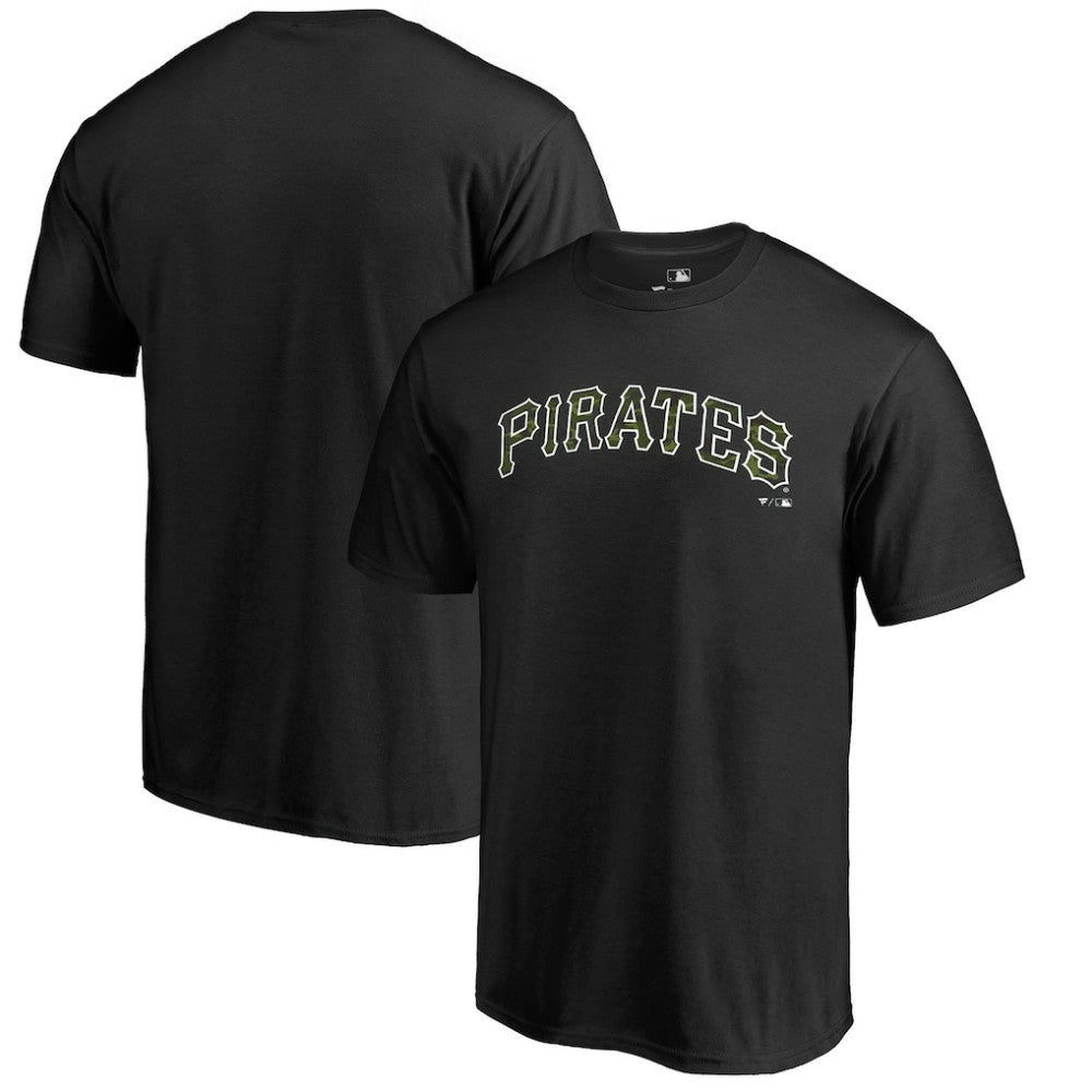 Pittsburgh Pirates Armed Forces Wordmark T-Shirt | MLB On Sale