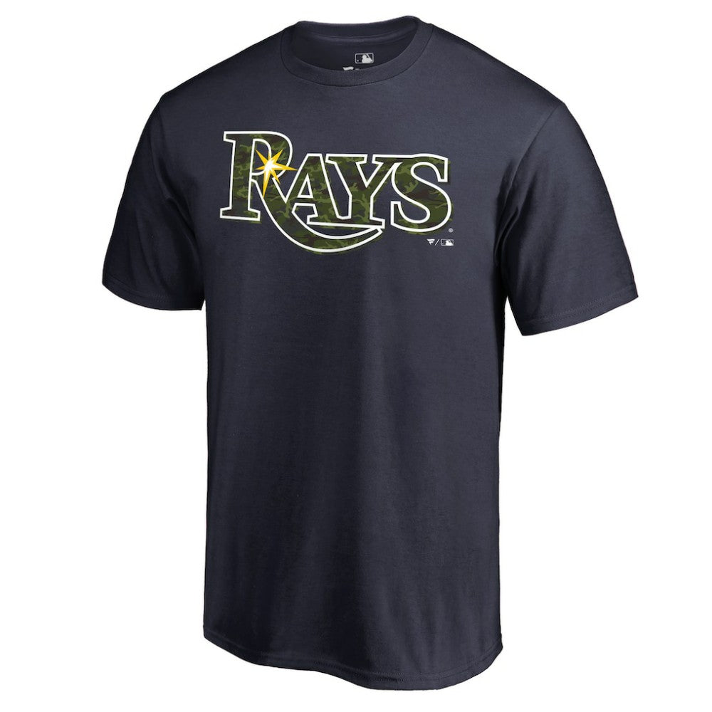 Tampa Bay Rays Armed Forces Wordmark T-Shirt | MLB Discount