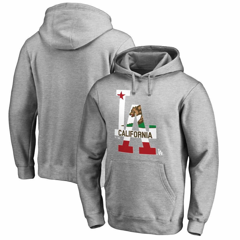 Los Angeles Dodgers Hometown Collection Cali Flag Pullover Hoodie | MLB For sale