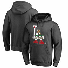 Los Angeles Dodgers Hometown Collection Cali Flag Pullover Hoodie | MLB On Sale