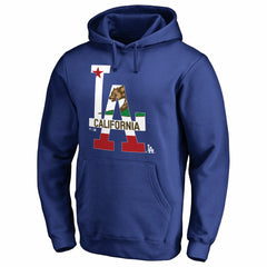 Los Angeles Dodgers Hometown Collection Cali Flag Pullover Hoodie | MLB For sale