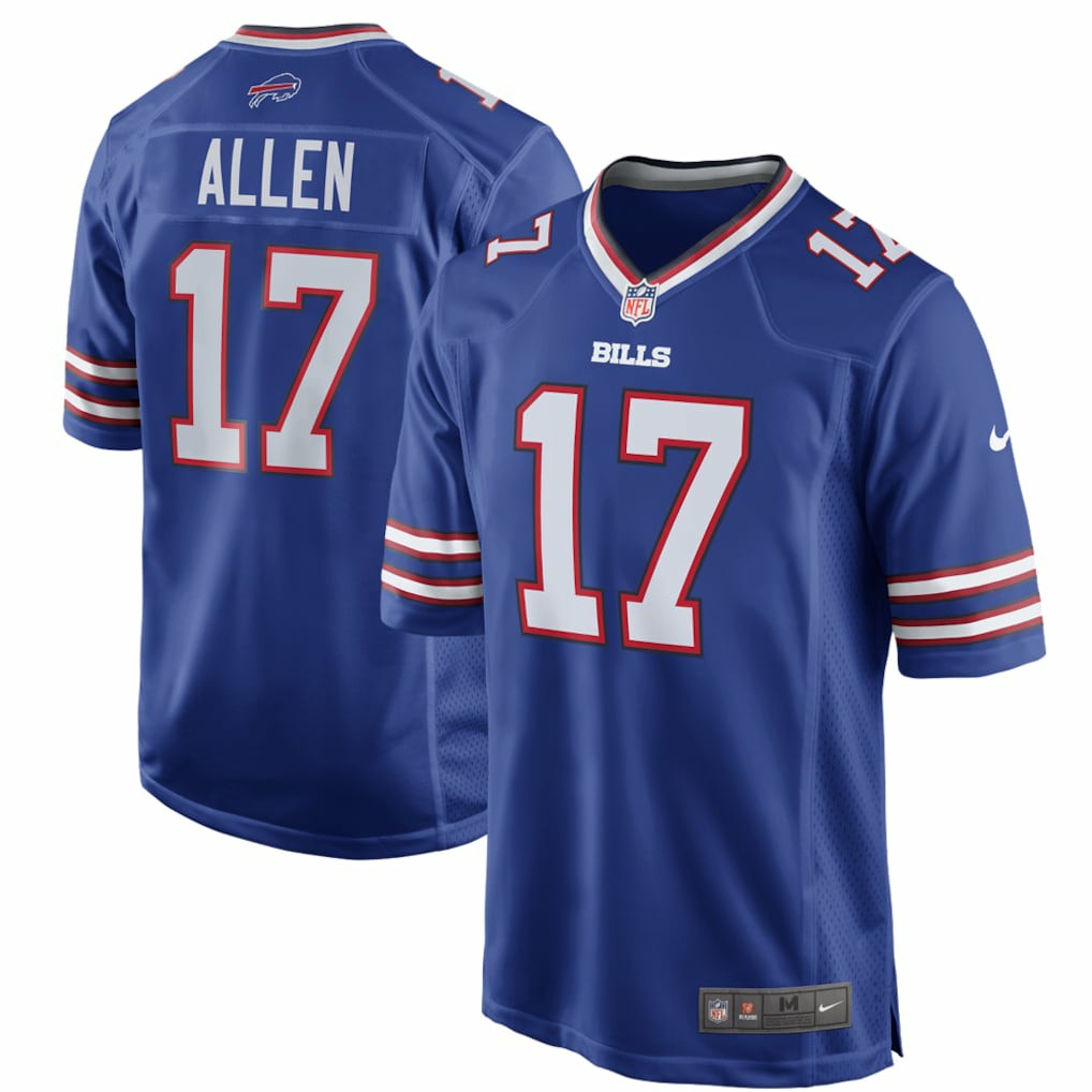 Buffalo Bills Nike Josh Allen  Game Player Jersey