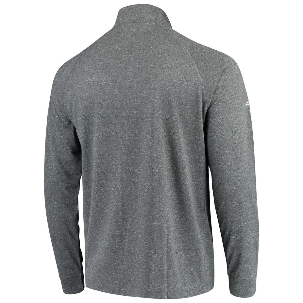 Detroit Tigers Stitches Team Raglan Quarter-Zip Pullover Jacket | MLB Near me