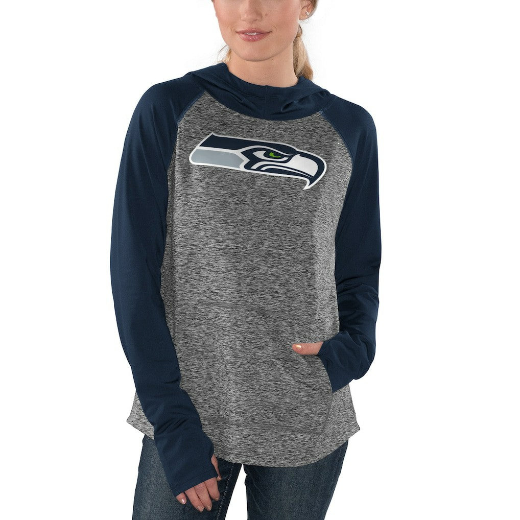 Seattle Seahawks Champion G-III 4Her by Carl Banks Women's ship Ring Pullover Hoodie