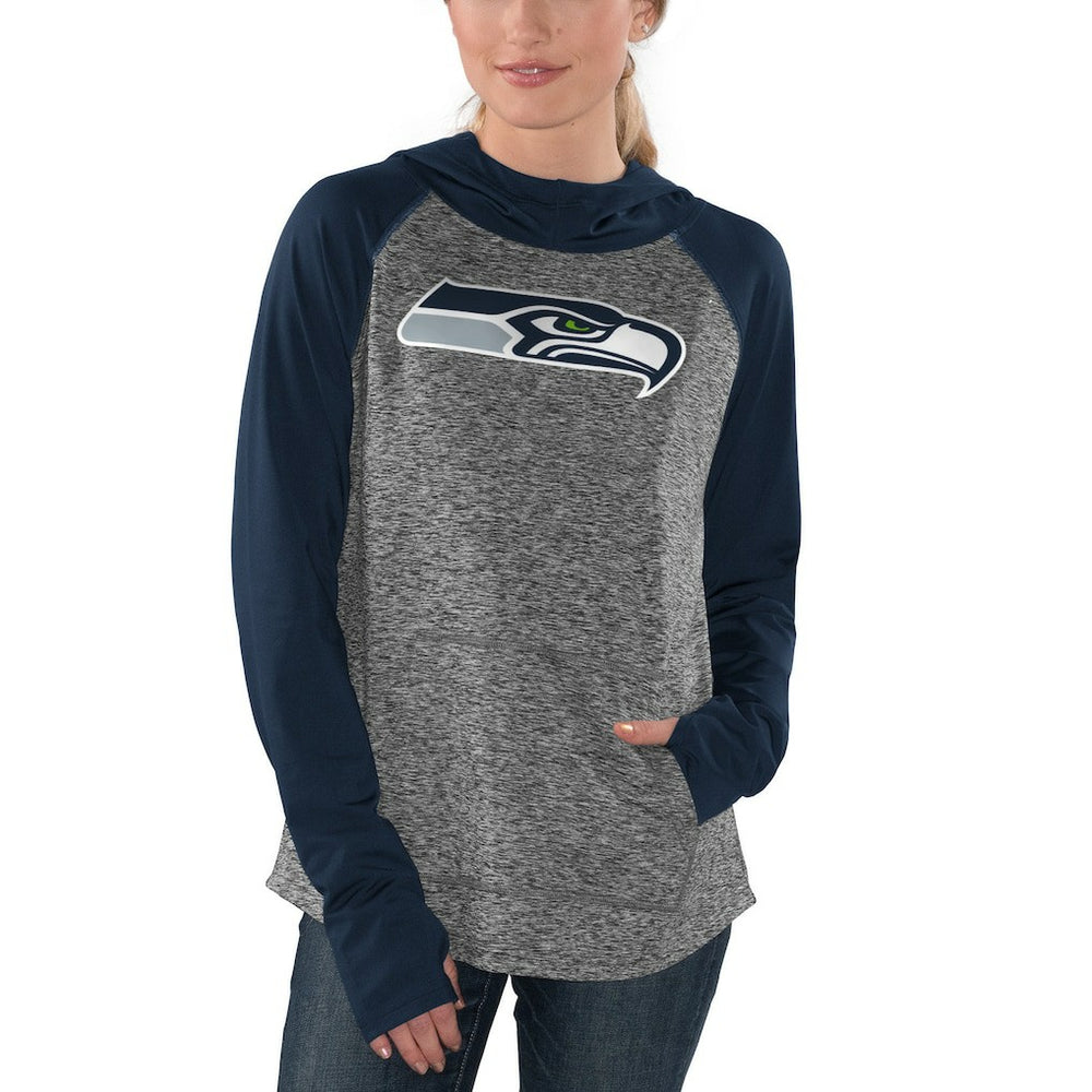 Seattle Seahawks Champion G-III 4Her by Carl Banks Women's ship Ring Pullover Hoodie