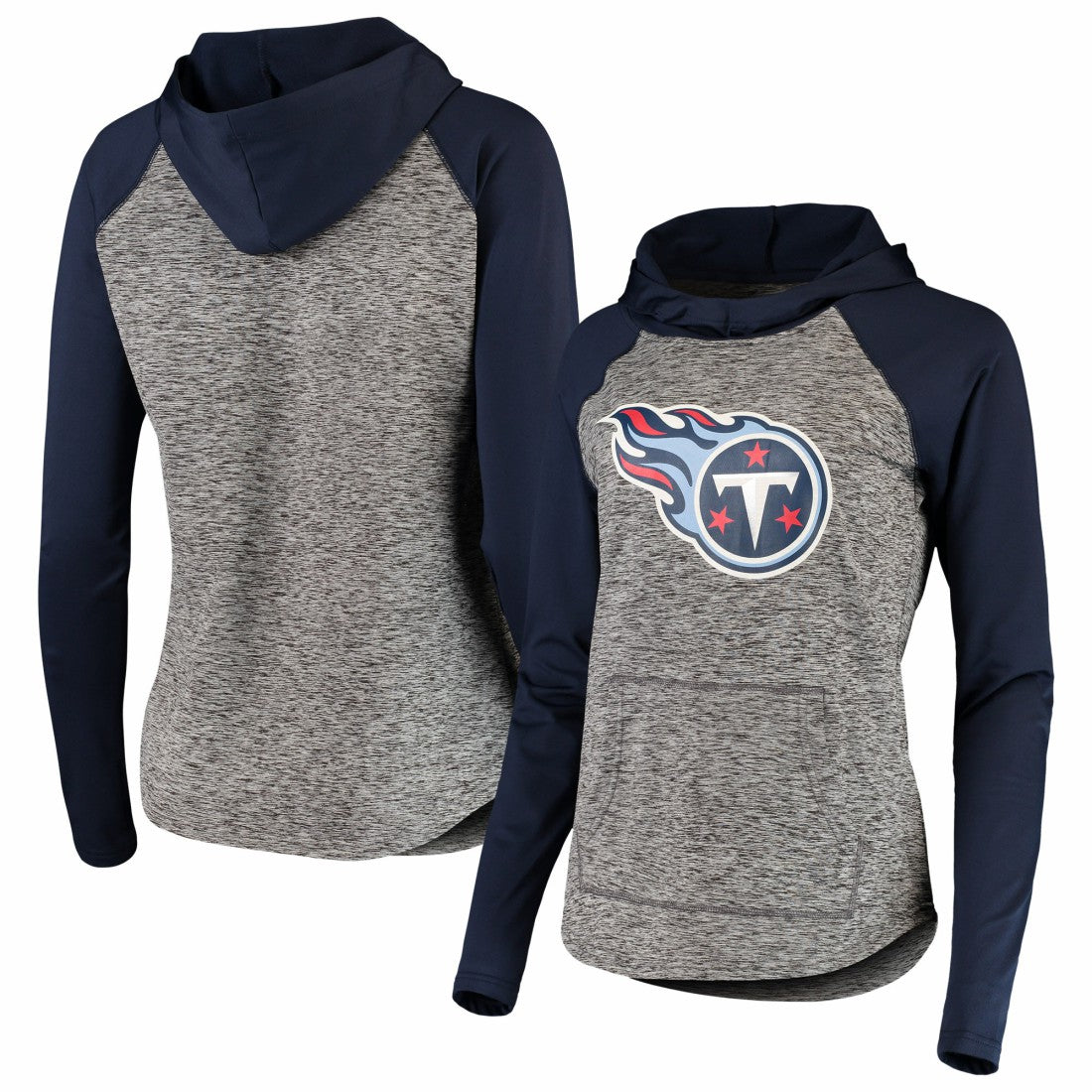 Tennessee Titans Champion G-III 4Her by Carl Banks Women's ship Ring Pullover Hoodie