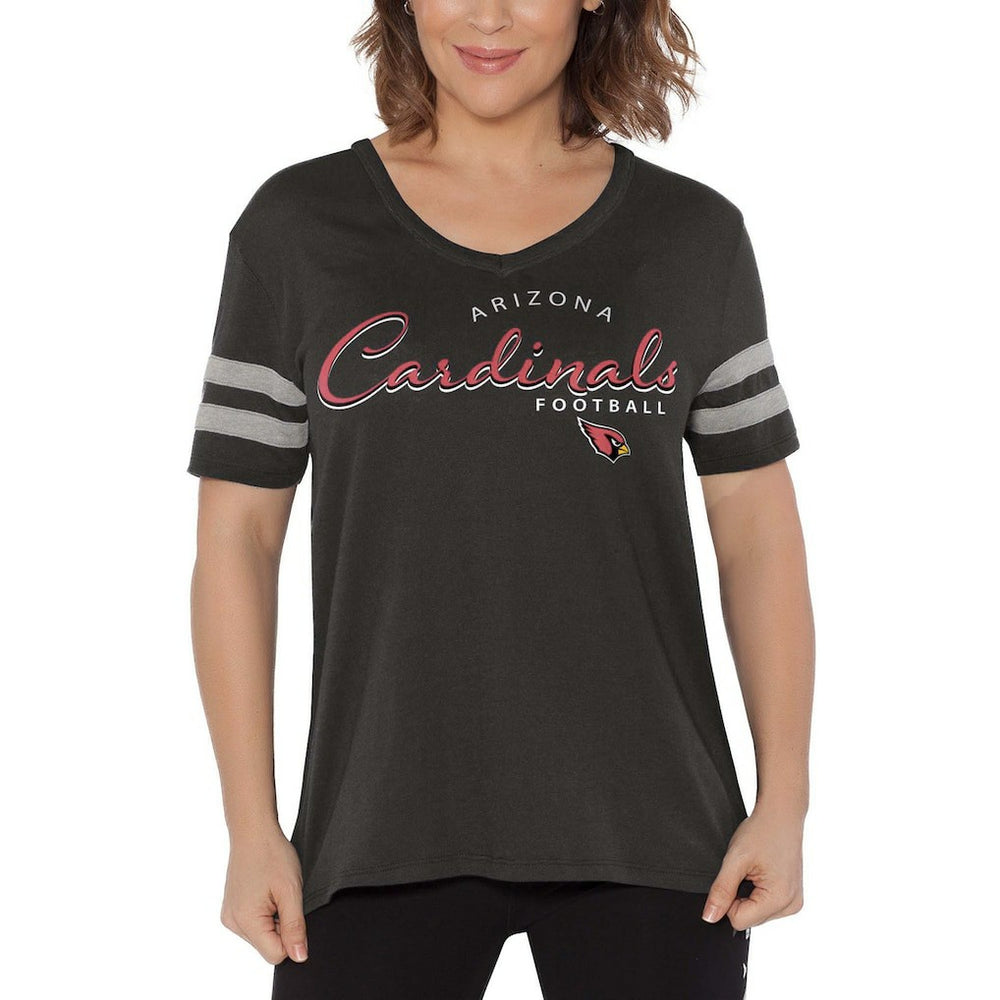 Arizona Cardinals  Touch Women's Triple Play V-Neck T-Shirt