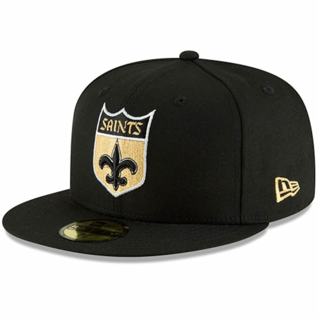 New Orleans Saints New Era Omaha Throwback 59FIFTY Fitted Hat