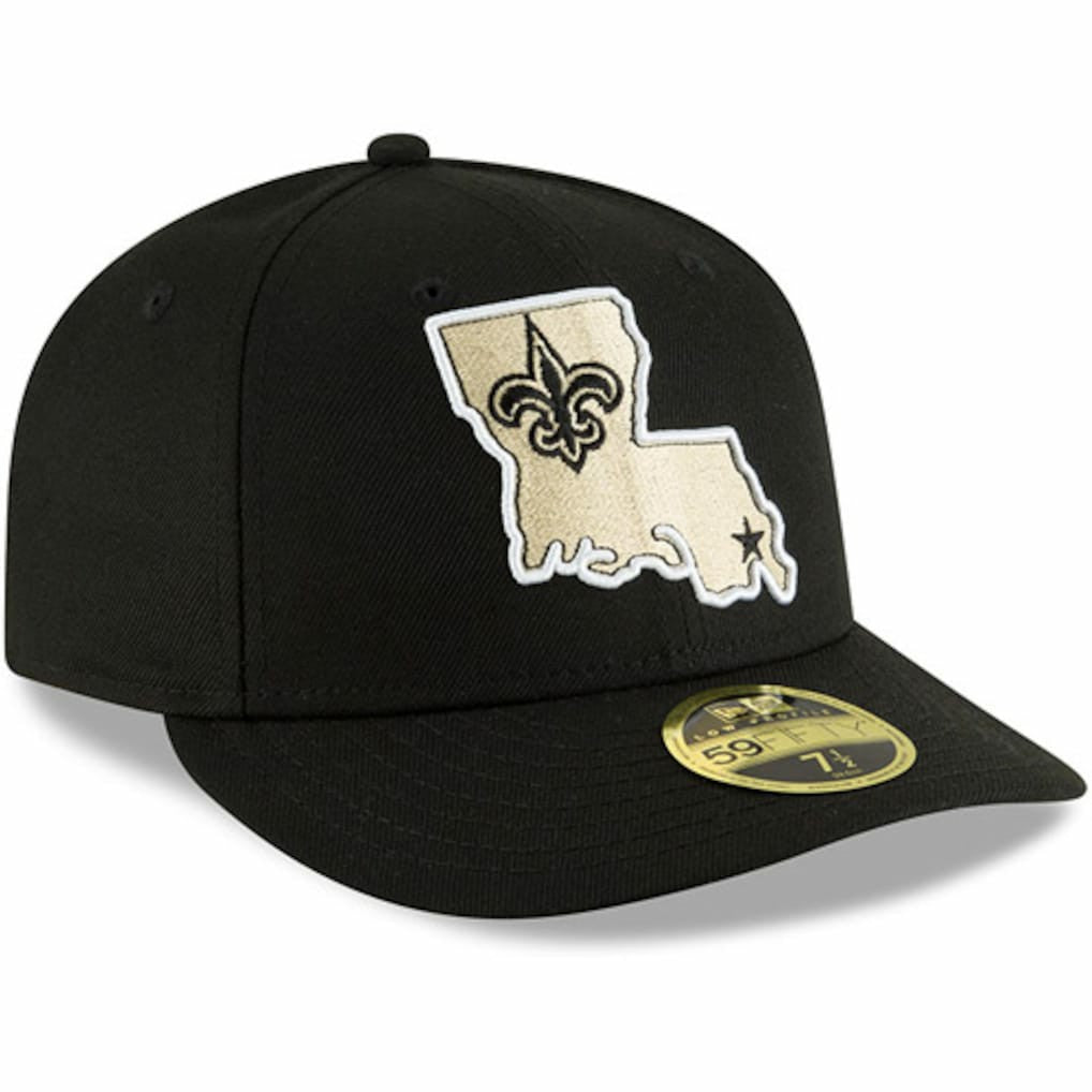 New Orleans Saints New Era Alternate Logo Omaha Low Profile 59FIFTY Fitted Hat