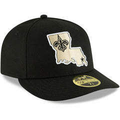 New Orleans Saints New Era Alternate Logo Omaha Low Profile 59FIFTY Fitted Hat