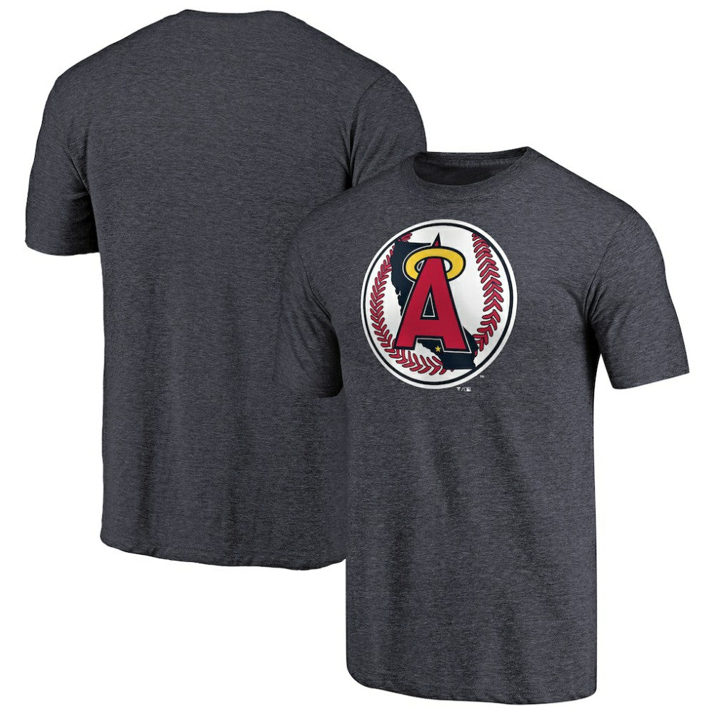 California Angels Cooperstown Collection Forbes Tri-Blend T-Shirt | MLB US