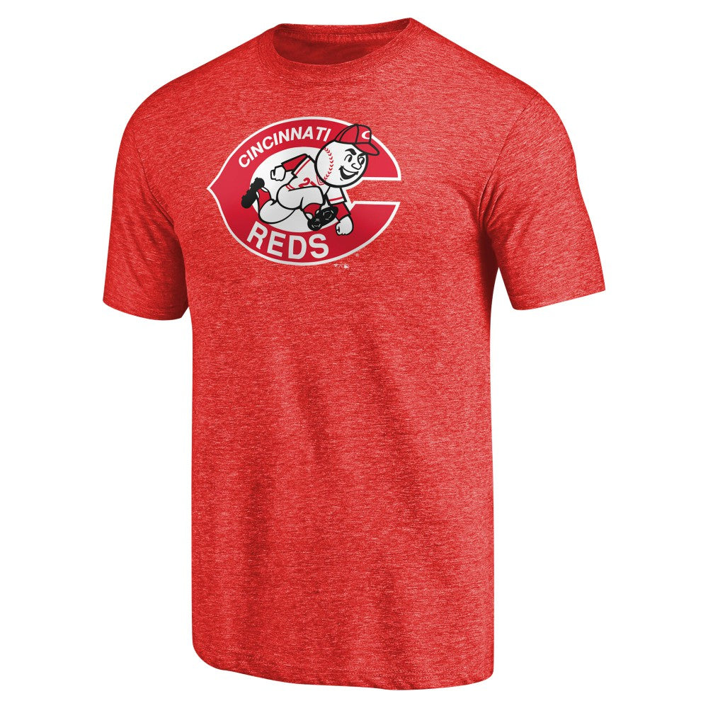 Cincinnati Reds Cooperstown Collection Forbes Tri-Blend T-Shirt | MLB New