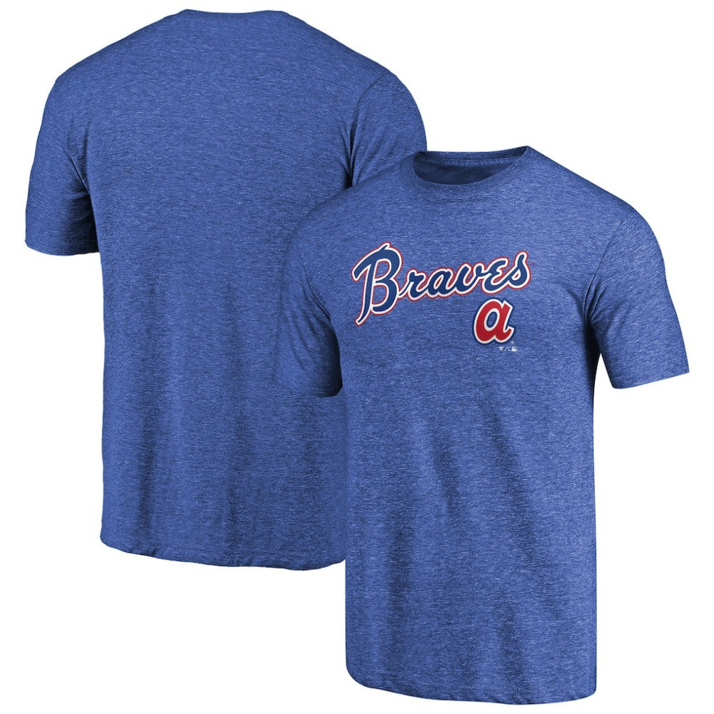 Atlanta Braves Vintage Cooperstown Collection Wahconah Tri-Blend T-Shirt | MLB On Sale
