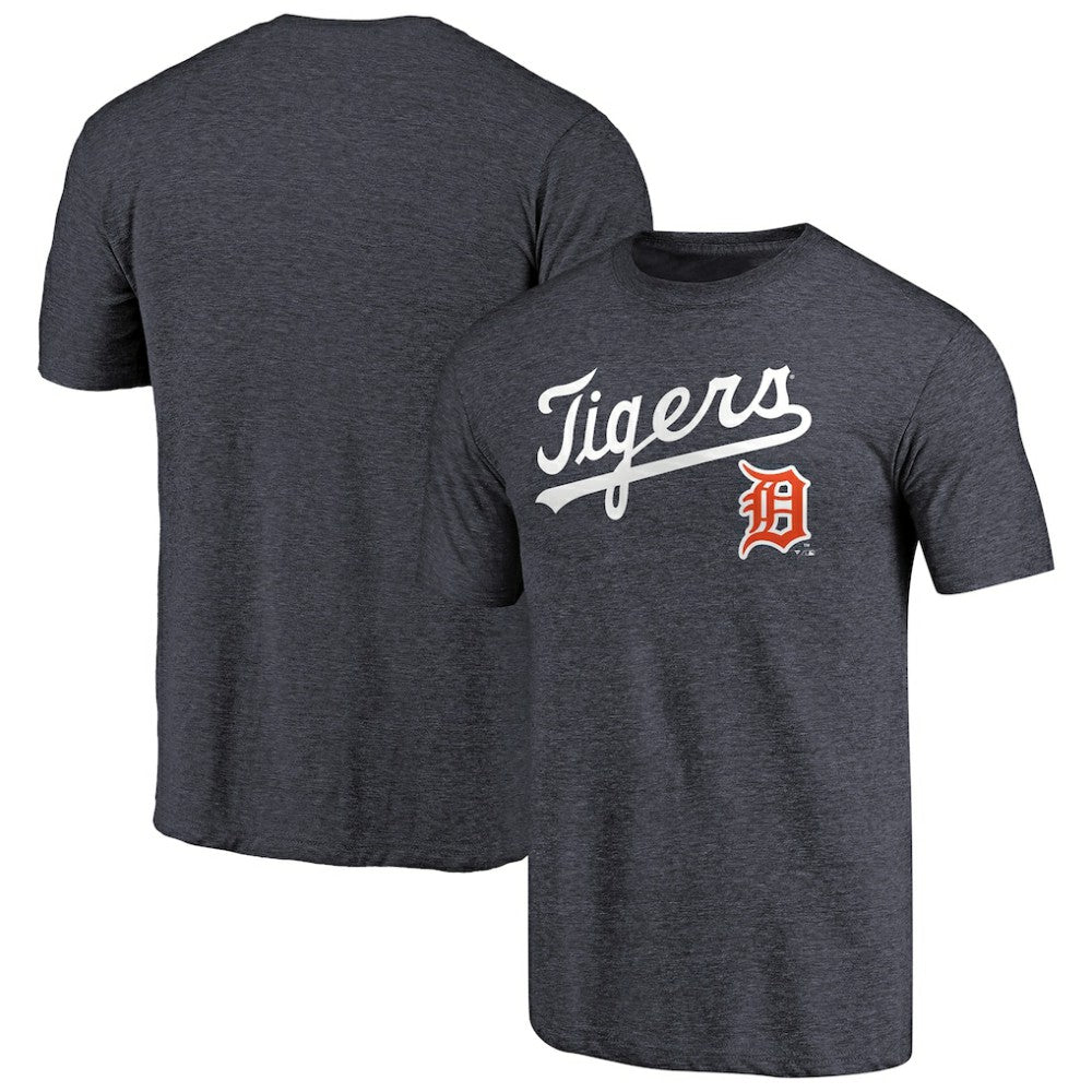 Detroit Tigers Vintage Cooperstown Collection Wahconah Tri-Blend T-Shirt | MLB Discount