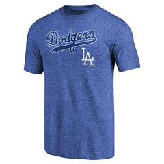 Los Angeles Dodgers Vintage Cooperstown Collection Wahconah Tri-Blend T-Shirt | MLB Sale