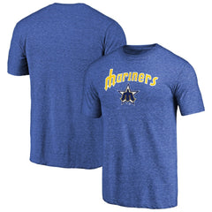 Seattle Mariners Vintage Cooperstown Collection Wahconah Tri-Blend T-Shirt | MLB For sale