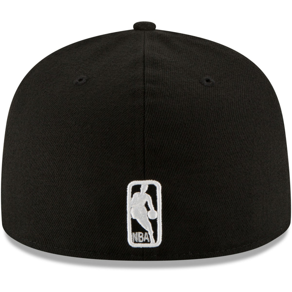 New York Knicks Black & White Logo 59FIFTY Fitted Hat Outlet