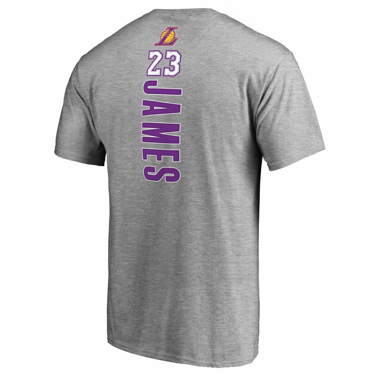 LeBron James Los Angeles Lakers Backer Name & Number T-Shirt On Sale