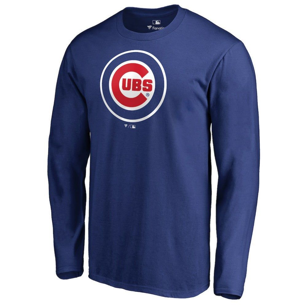 Chicago Cubs Team Wordmark Long Sleeve T-Shirt | MLB For sale