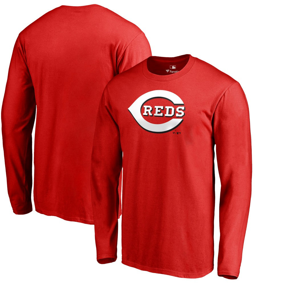 Cincinnati Reds Team Wordmark Long Sleeve T-Shirt | MLB Near me