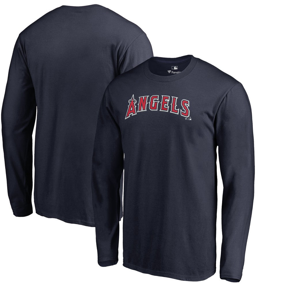 Los Angeles Angels Team Wordmark Long Sleeve T-Shirt | MLB Near me