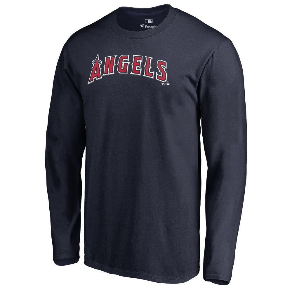 Los Angeles Angels Team Wordmark Long Sleeve T-Shirt | MLB Near me