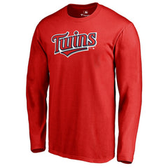 Minnesota Twins Team Wordmark Long Sleeve T-Shirt | MLB US