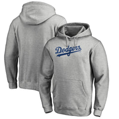 Los Angeles Dodgers Official Wordmark Fitted Pullover Hoodie | MLB Discount