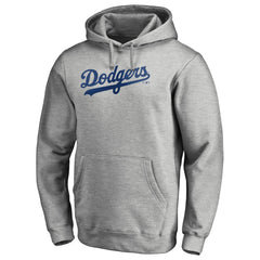 Los Angeles Dodgers Official Wordmark Fitted Pullover Hoodie | MLB Discount