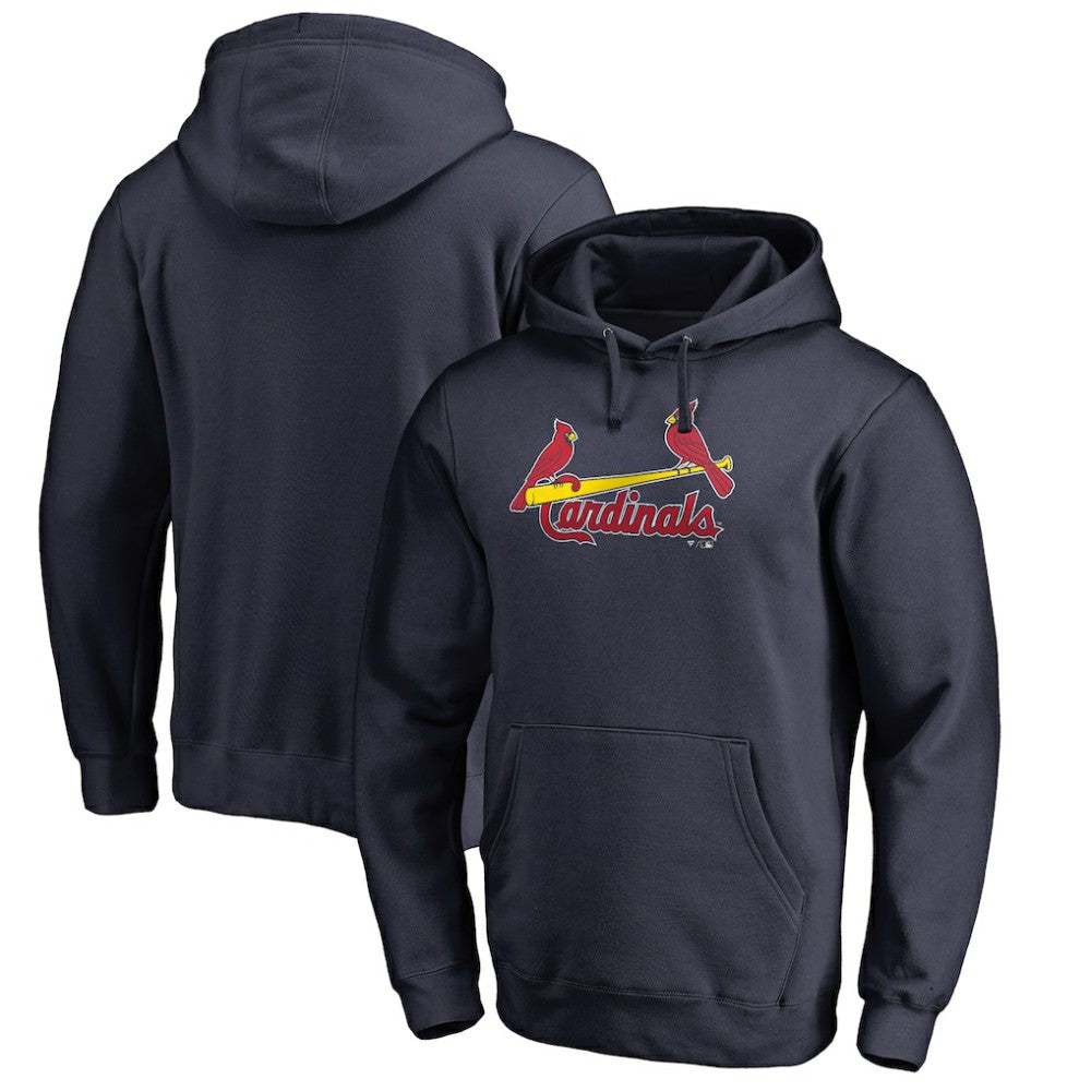 St. Louis Cardinals Official Wordmark Fitted Pullover Hoodie | MLB Discount