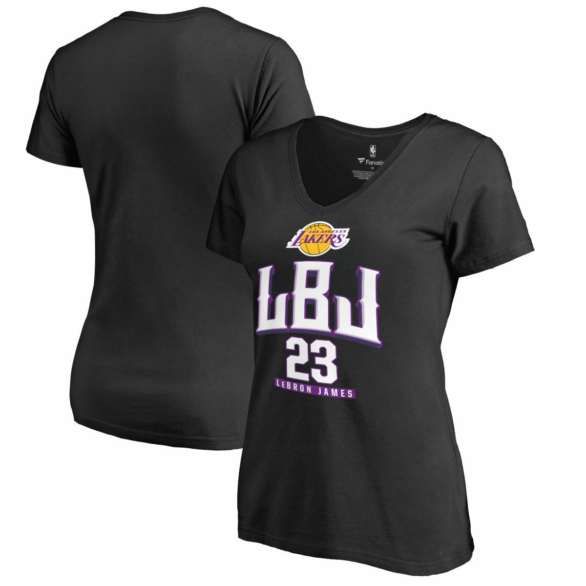 LeBron James Los Angeles Lakers Women's Hometown Collection LBJ V-Neck T-Shirt Online