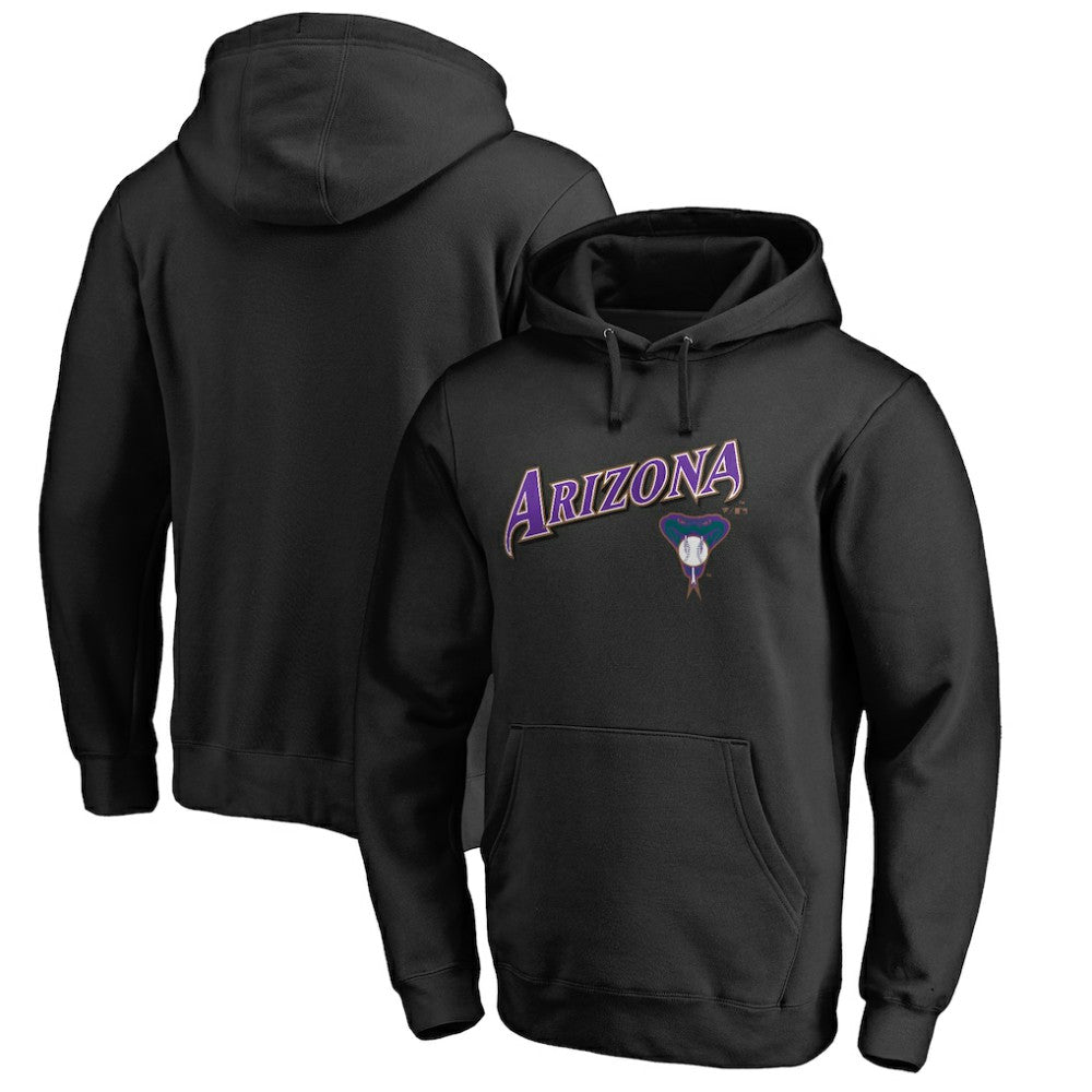 Arizona Diamondbacks Vintage Cooperstown Collection Wahconah Fitted Pullover Hoodie | MLB Discount