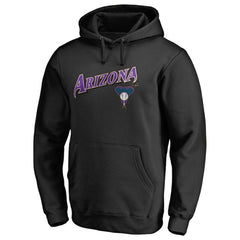 Arizona Diamondbacks Vintage Cooperstown Collection Wahconah Fitted Pullover Hoodie | MLB Discount