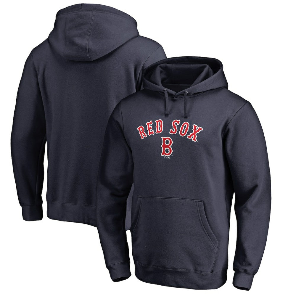 Boston Red Sox Vintage Cooperstown Collection Wahconah Fitted Pullover Hoodie | MLB Sale