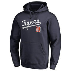 Detroit Tigers Vintage Cooperstown Collection Wahconah Fitted Pullover Hoodie | MLB Discount