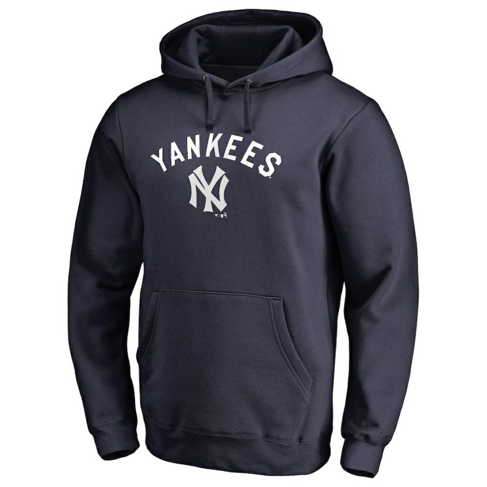 New York Yankees Vintage Cooperstown Collection Wahconah Fitted Pullover Hoodie | MLB New