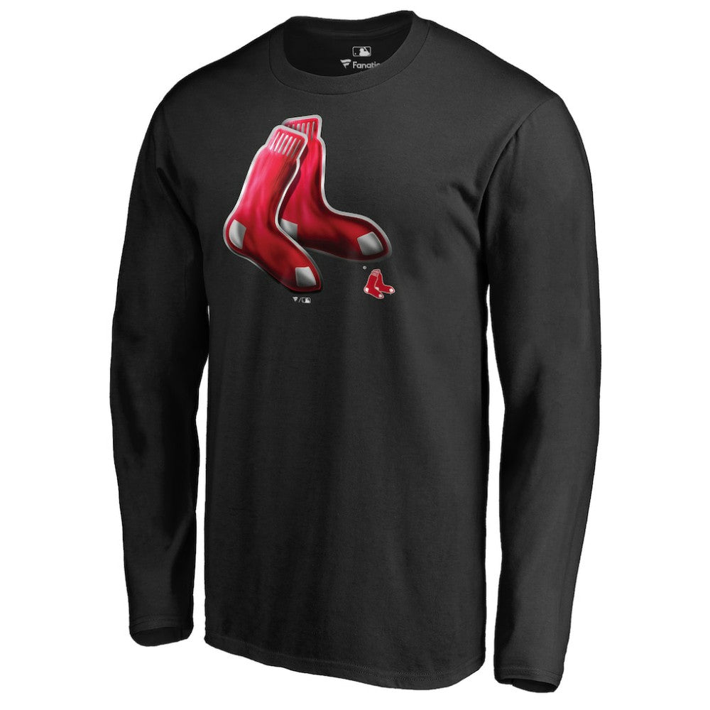Boston Red Sox Midnight Mascot Long Sleeve T-Shirt | MLB Outlet