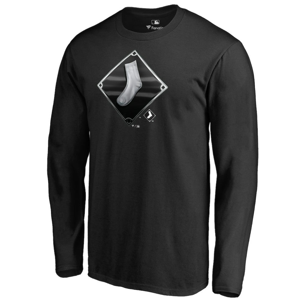 Chicago White Sox Midnight Mascot Long Sleeve T-Shirt | MLB Sale