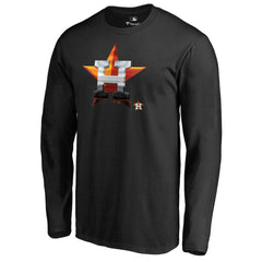 Houston Astros Midnight Mascot Long Sleeve T-Shirt | MLB Discount
