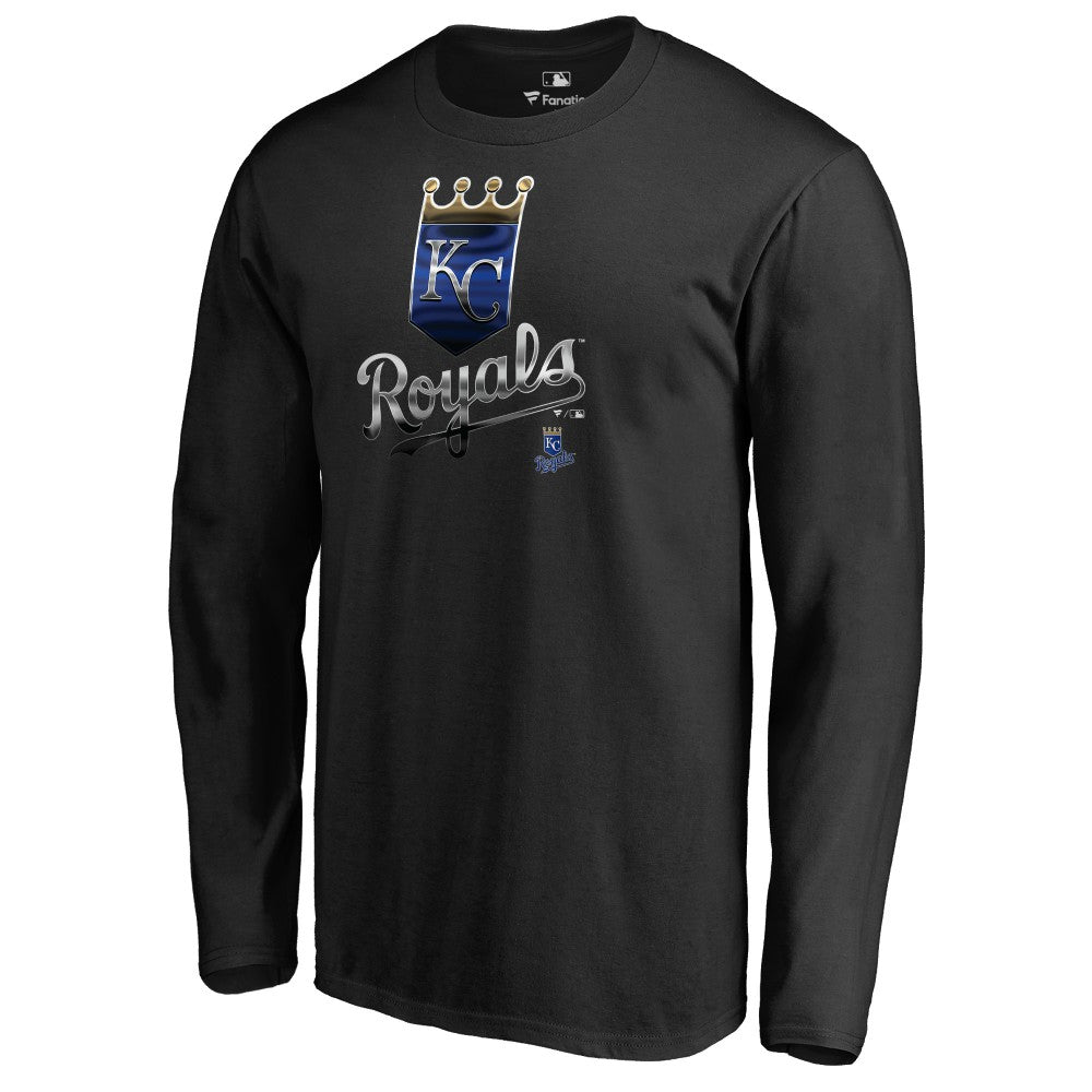 Kansas City Royals Midnight Mascot Long Sleeve T-Shirt | MLB US