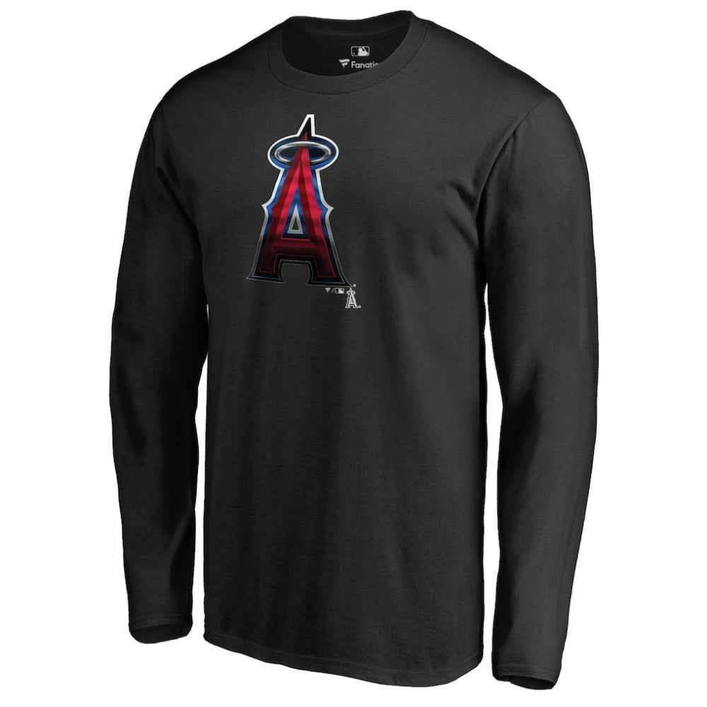 Los Angeles Angels Midnight Mascot Long Sleeve T-Shirt | MLB Near me