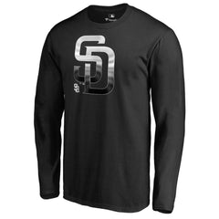 San Diego Padres Midnight Mascot Long Sleeve T-Shirt | MLB US