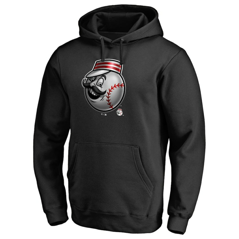 Cincinnati Reds Midnight Mascot Pullover Hoodie | MLB Online