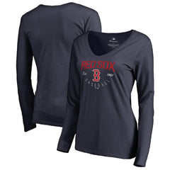 Boston Red Sox Women's Live For It Long Sleeve T-Shirt | MLB Sale