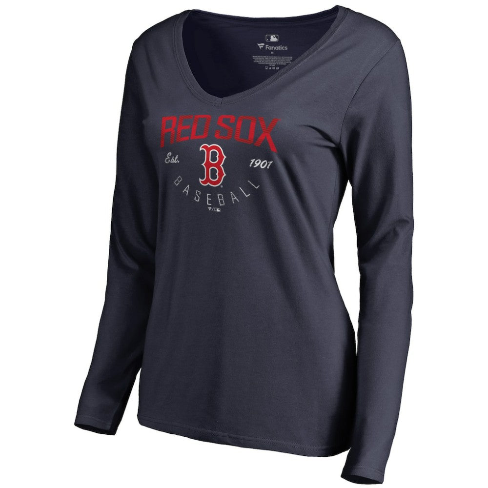 Boston Red Sox Women's Live For It Long Sleeve T-Shirt | MLB Sale